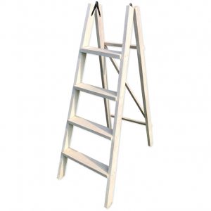 White Wooden Ladder